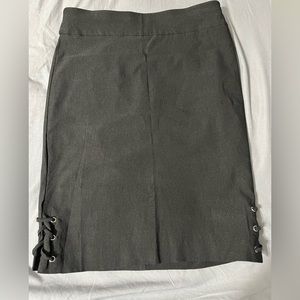 Woman skirt, Black, size Large, stretchy